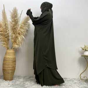 Full coverage khimar abaya set for Hajj and Umrah