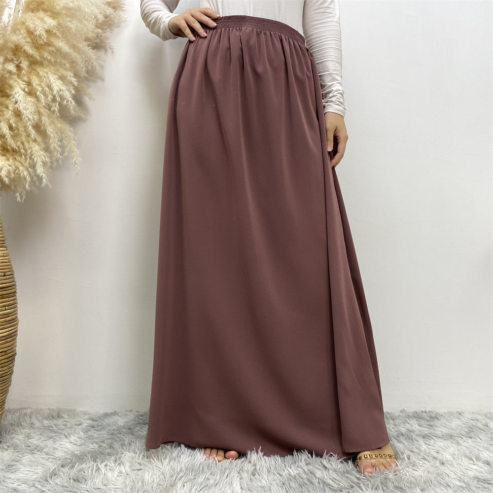 Two piece khimar jilbab abaya set with skirt and niqab