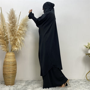 Full coverage khimar abaya set for Hajj and Umrah