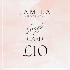 Jamila Modesty Gift Card.