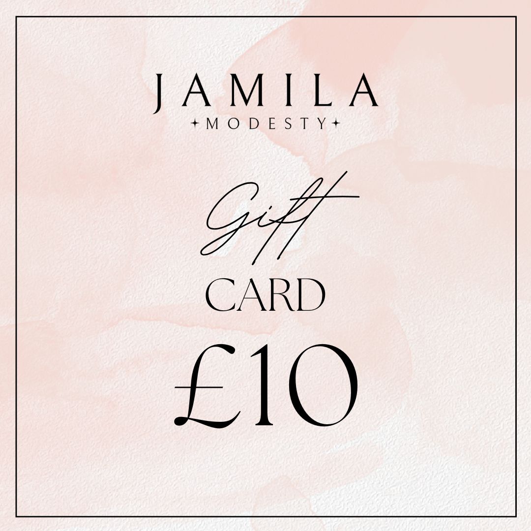Jamila Modesty Gift Card.