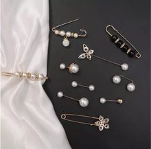 Load image into Gallery viewer, 10 Piece Hijab Stick and Safety Pin Set
