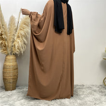 Load image into Gallery viewer, Fiza Farasha Caramel Closed Abaya

