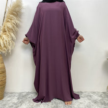 Load image into Gallery viewer, Fiza Farasha Mauve Purple Closed Abaya
