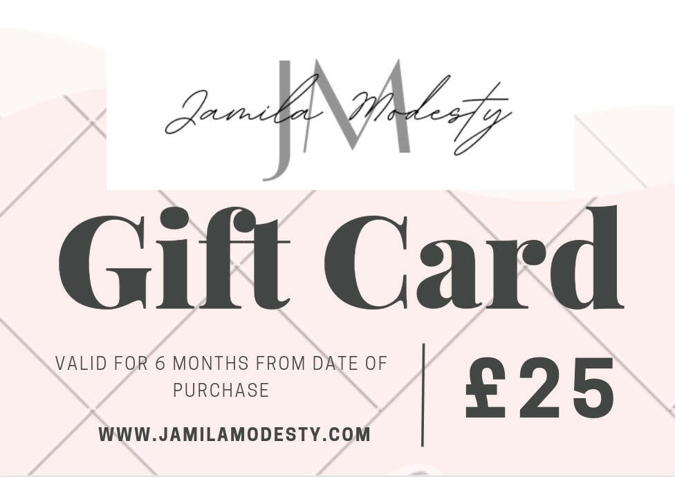 Jamila Modesty Gift Card