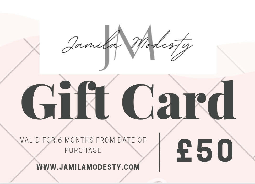 Jamila Modesty Gift Card