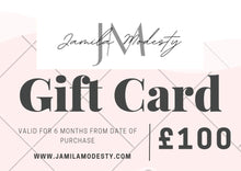 Load image into Gallery viewer, Jamila Modesty Gift Card
