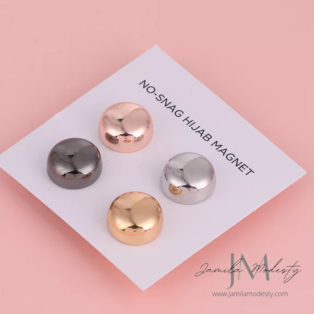 Metal No Snag Hijab Magnets